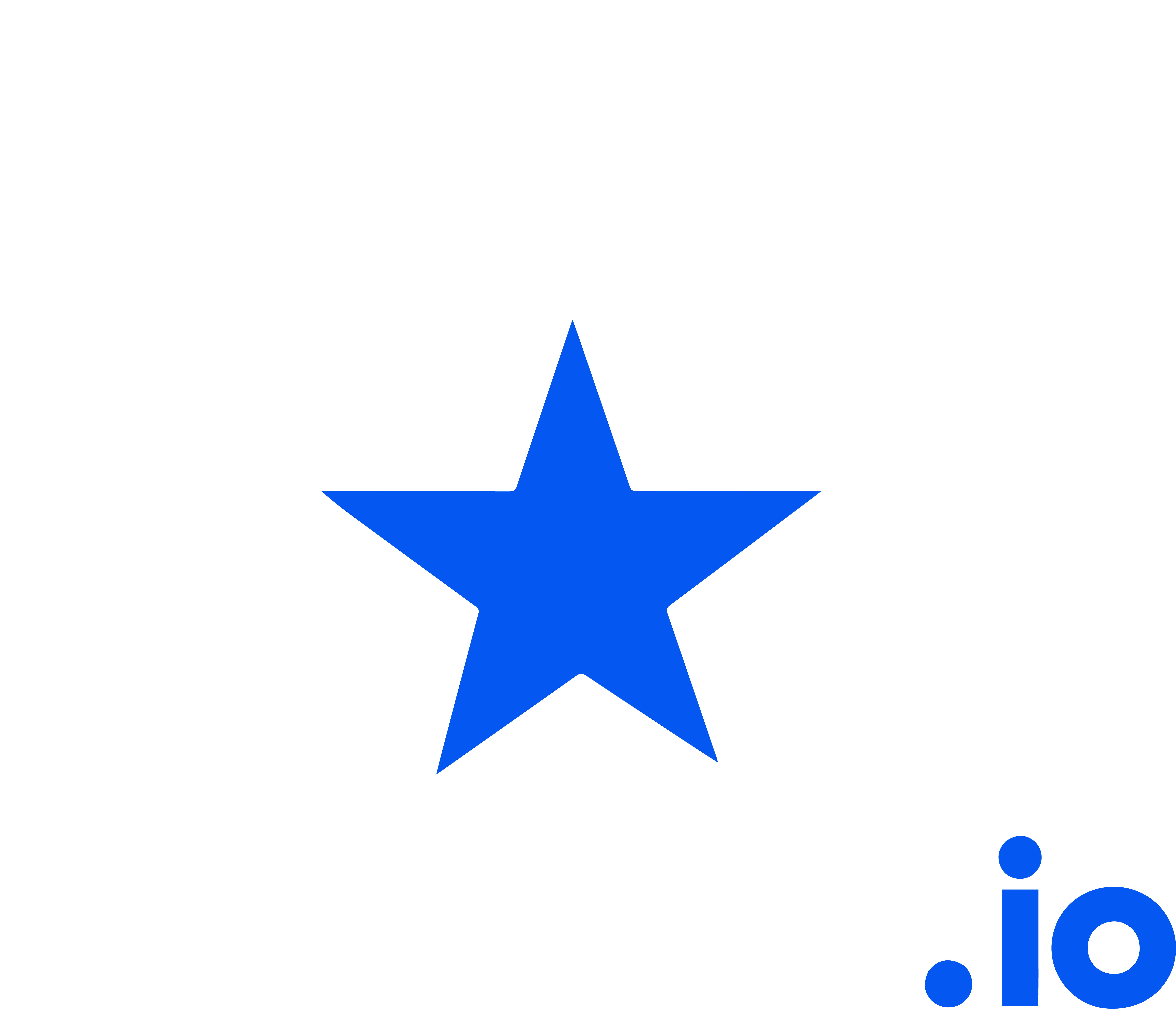 Stacked logo, white version on dark navy
